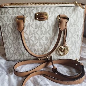 SALE!! Michael Kors white satchel